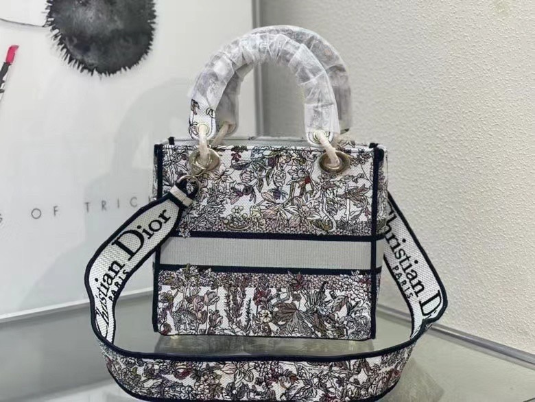 Dior Lady Women Shoulder Bags 24*20*11cm