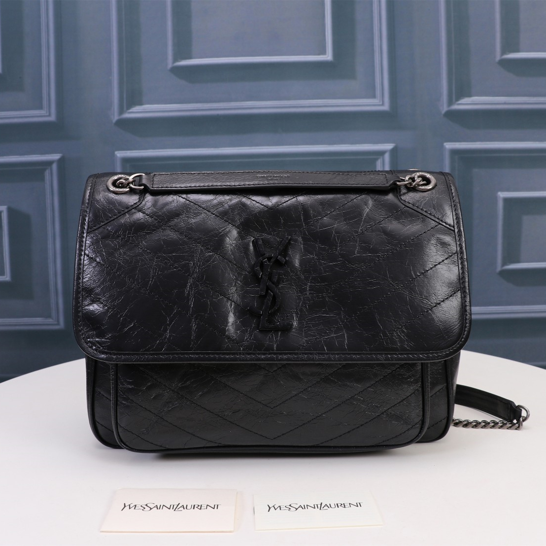 YSL Niki Women Shoulder Bags Size 32*23*9cm