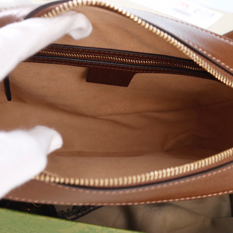 Gucci GG Horsebit 1955 Women Shoulder Bags Size 22.5*17*6.5cm