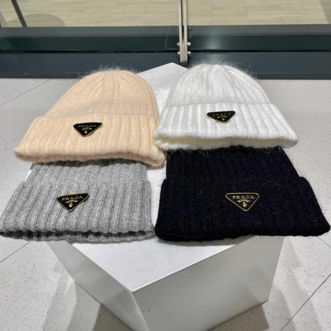 Prada Knitted Hat 4-Color