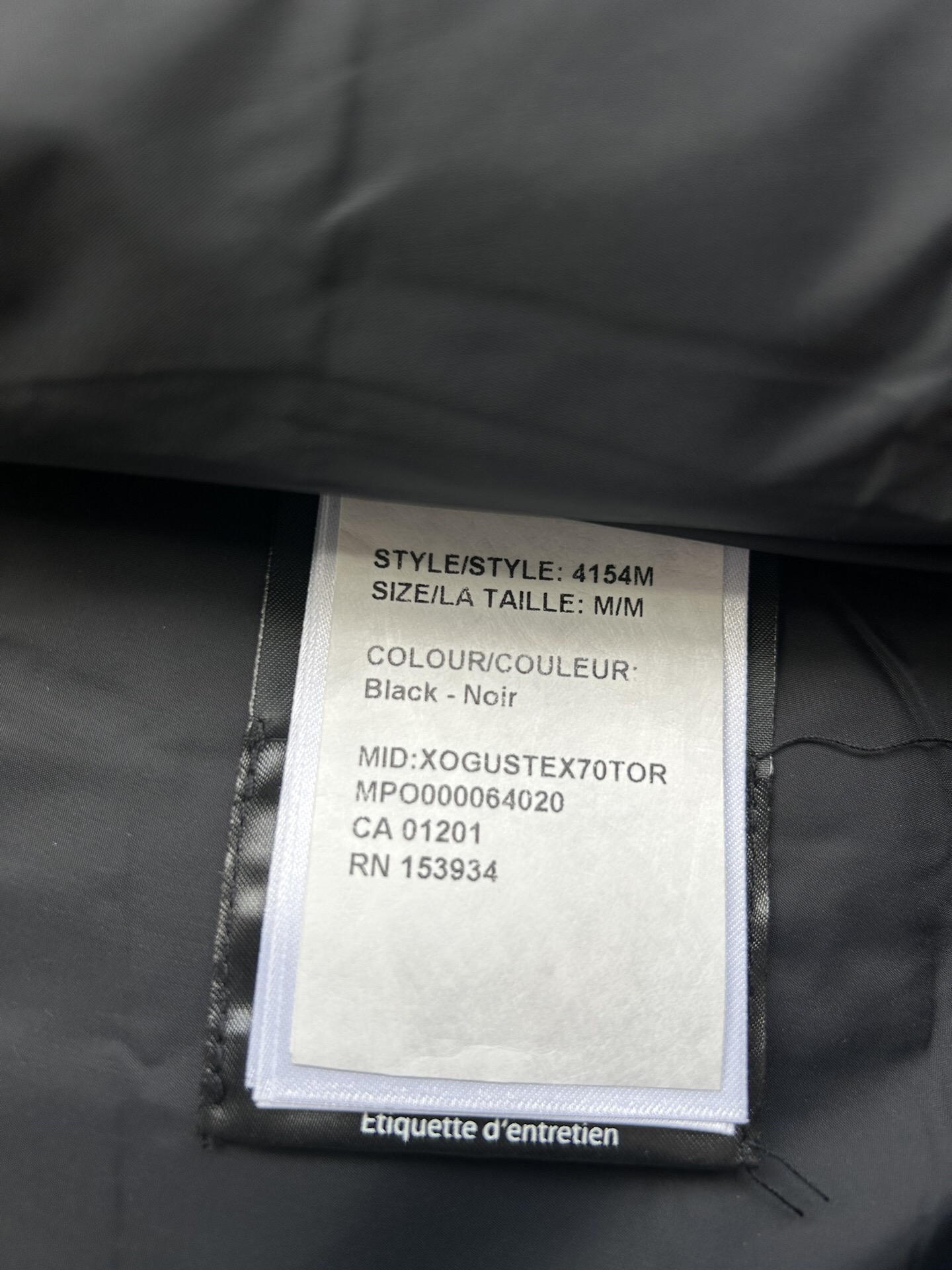 Canada Goose E20 Freestyle Vest-WD Men Winter Vest Size S-XXL