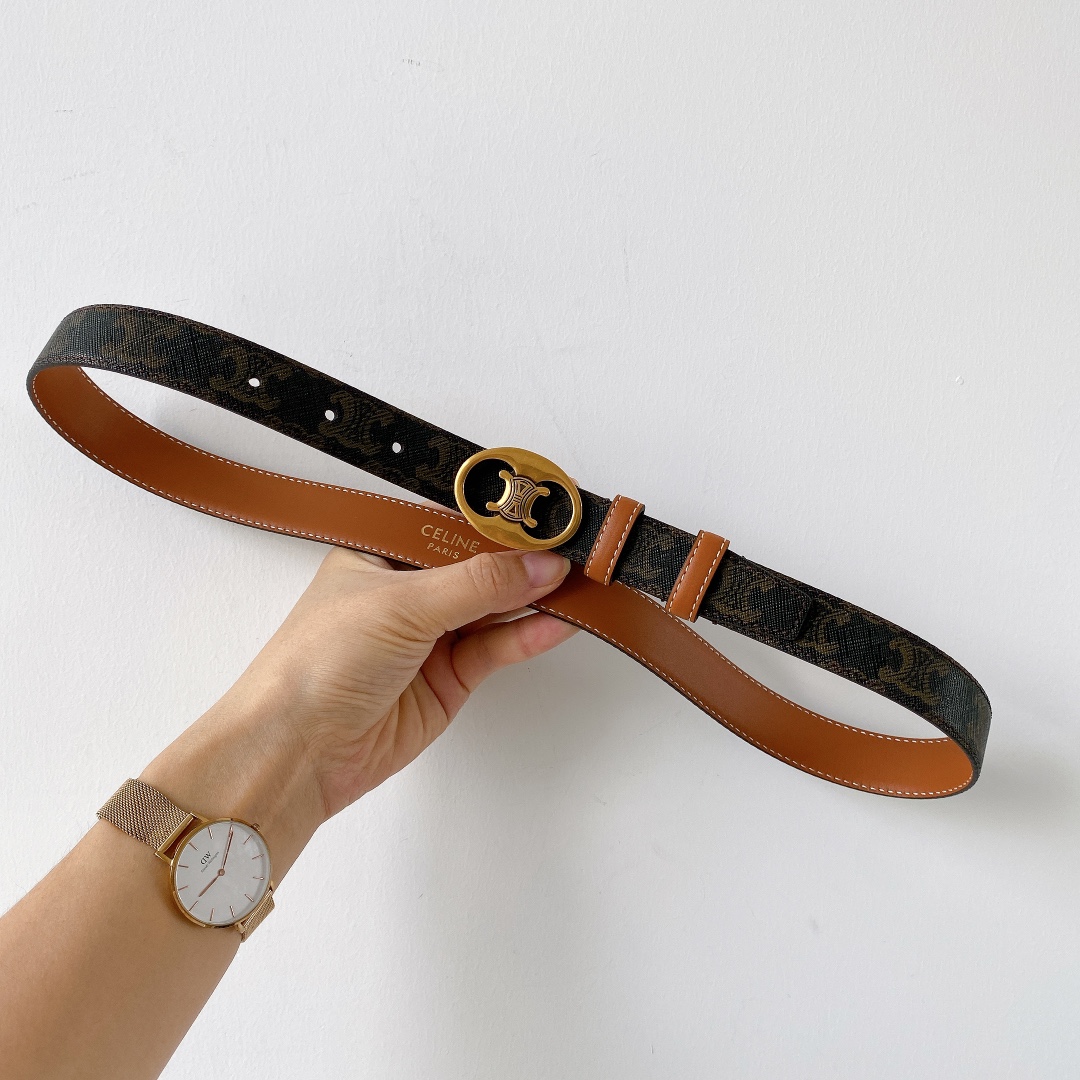 Celine Women Belt Width 2.5cm