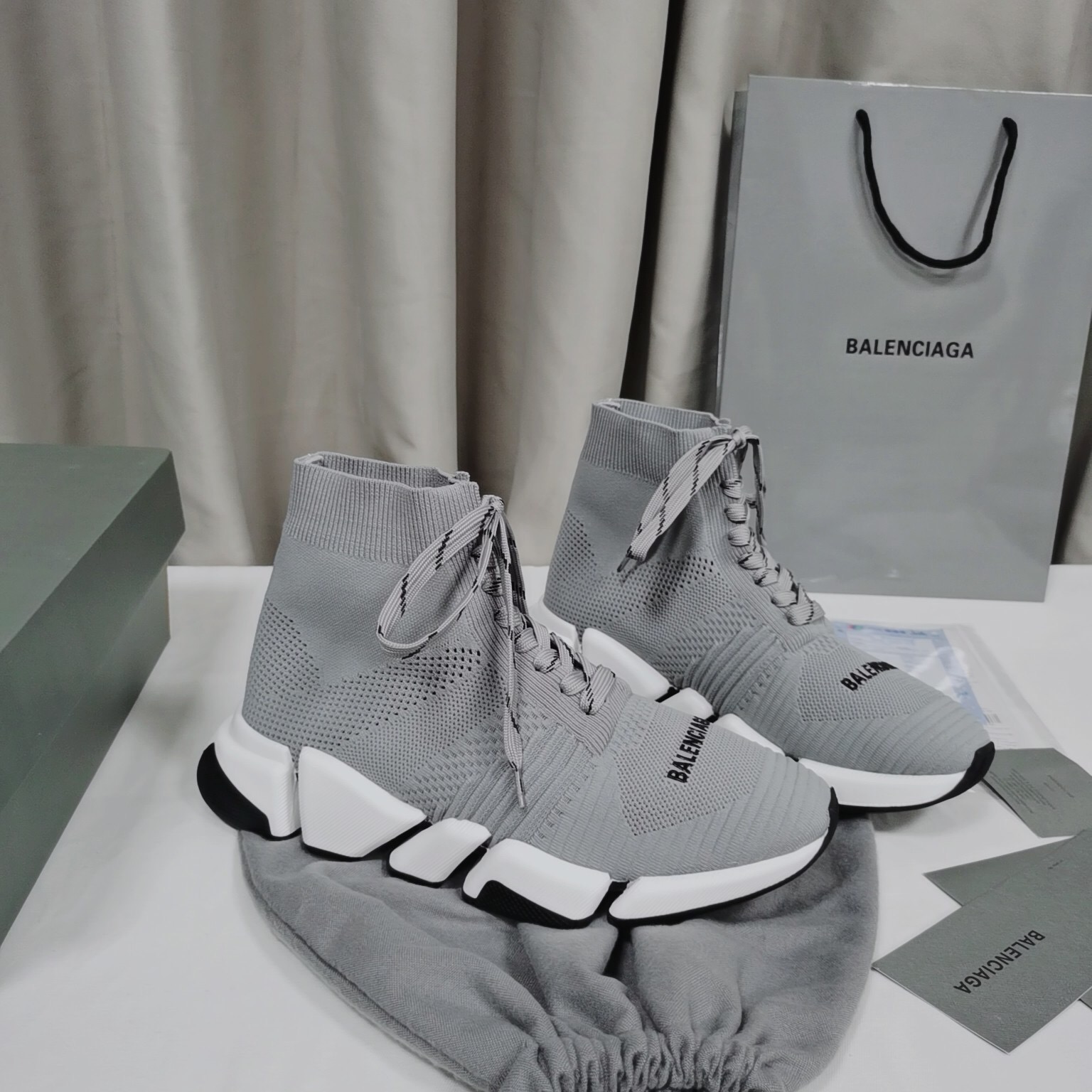 Balenciaga Speed 2.0 Lace-up Sneaker Size 35-46  6-Color