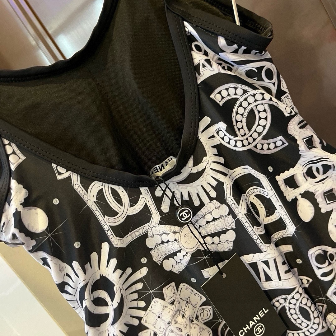 Chanel Swimsuit Size S-XL