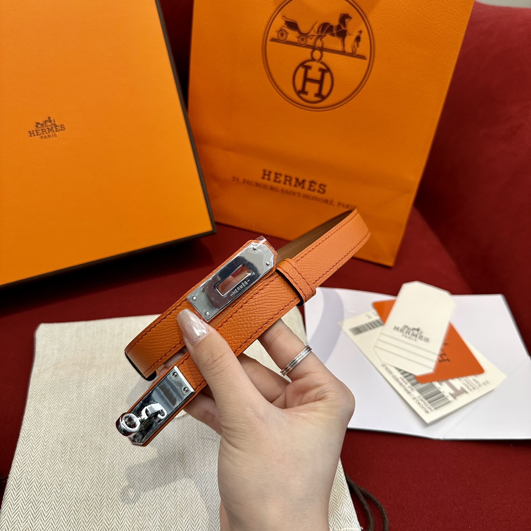 Hermes Women Belt Width 2cm