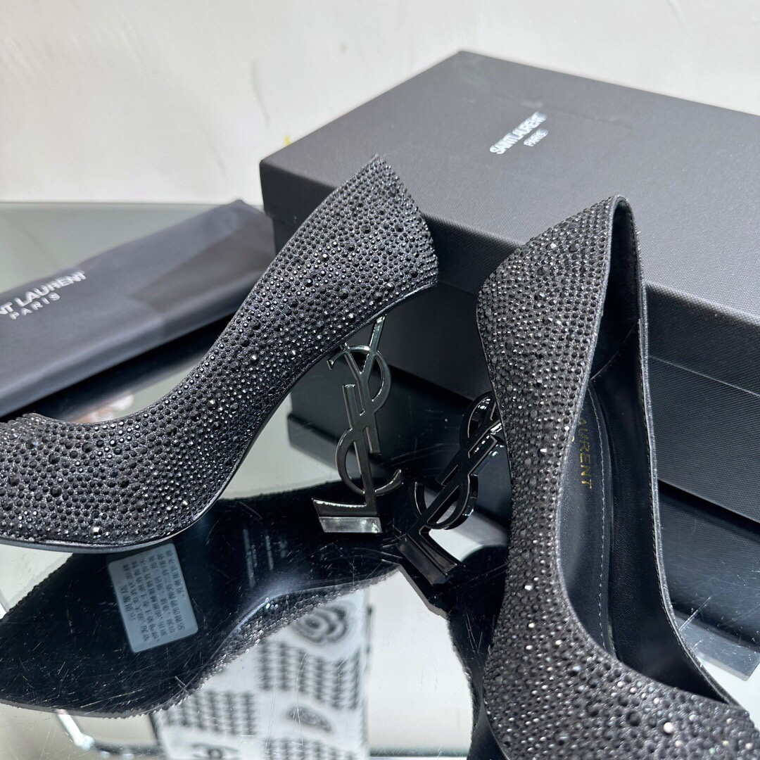 YSL Full Diamond Pumps Size 35-41