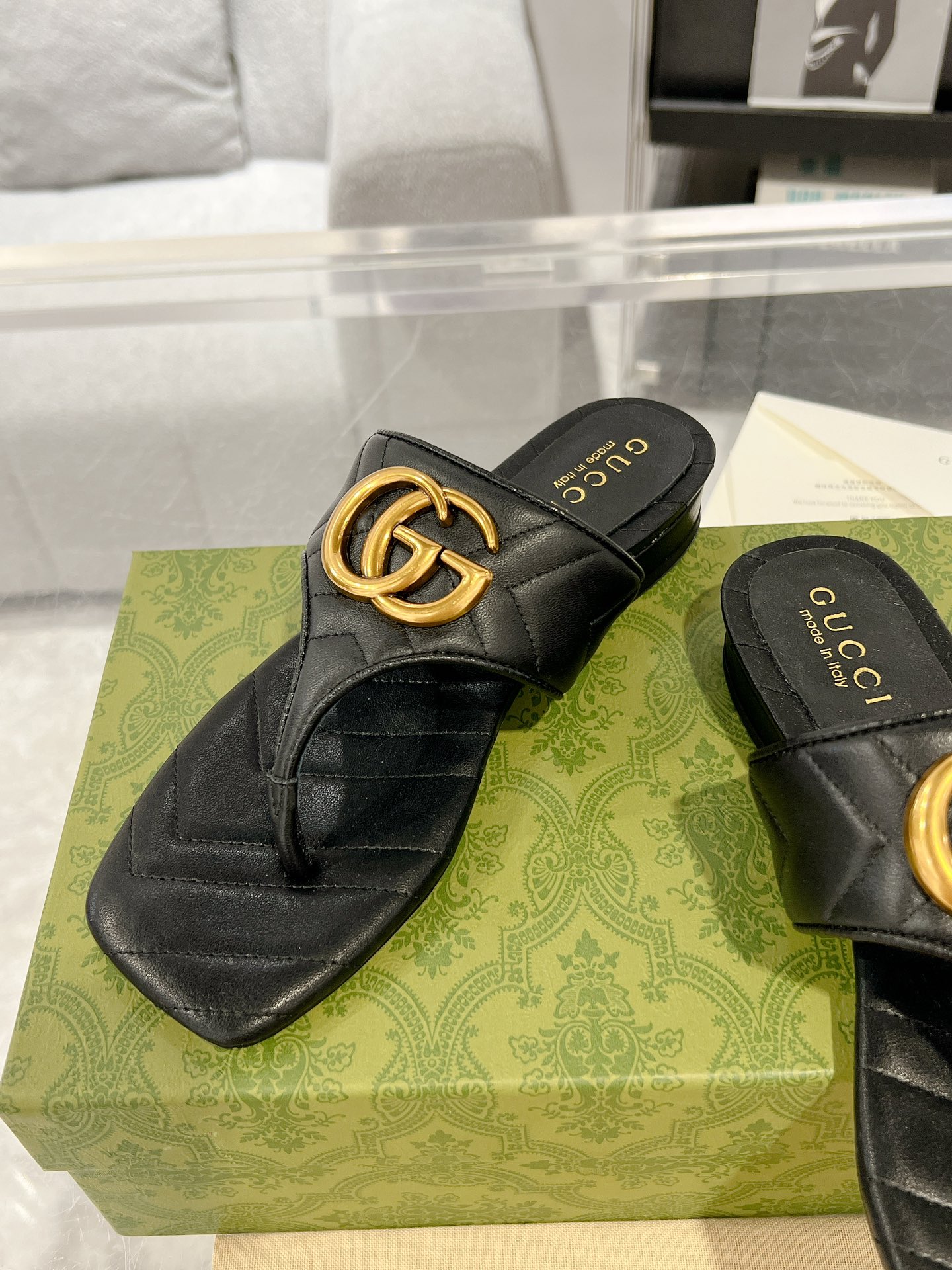 Gucci GG Marmont Slippers Size 36-41