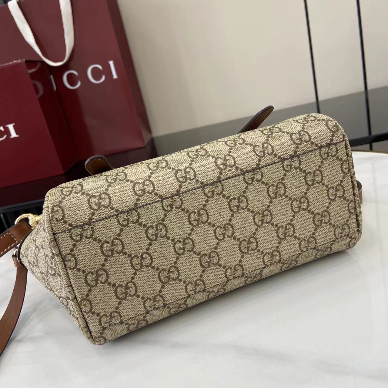 Gucci Ophidia Padlock Women Shoulder Bags Size 31*17*12cm