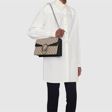 Gucci GG Supreme Dionysus Women Shoulder bags Size 28*18*9cm
