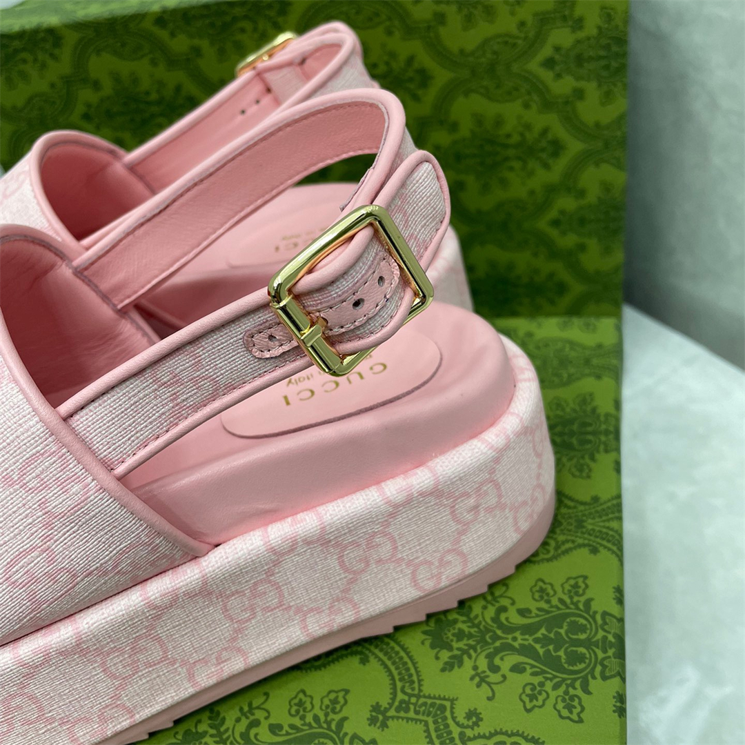 Gucci Platform GG Sandal Slippers Size 36-41