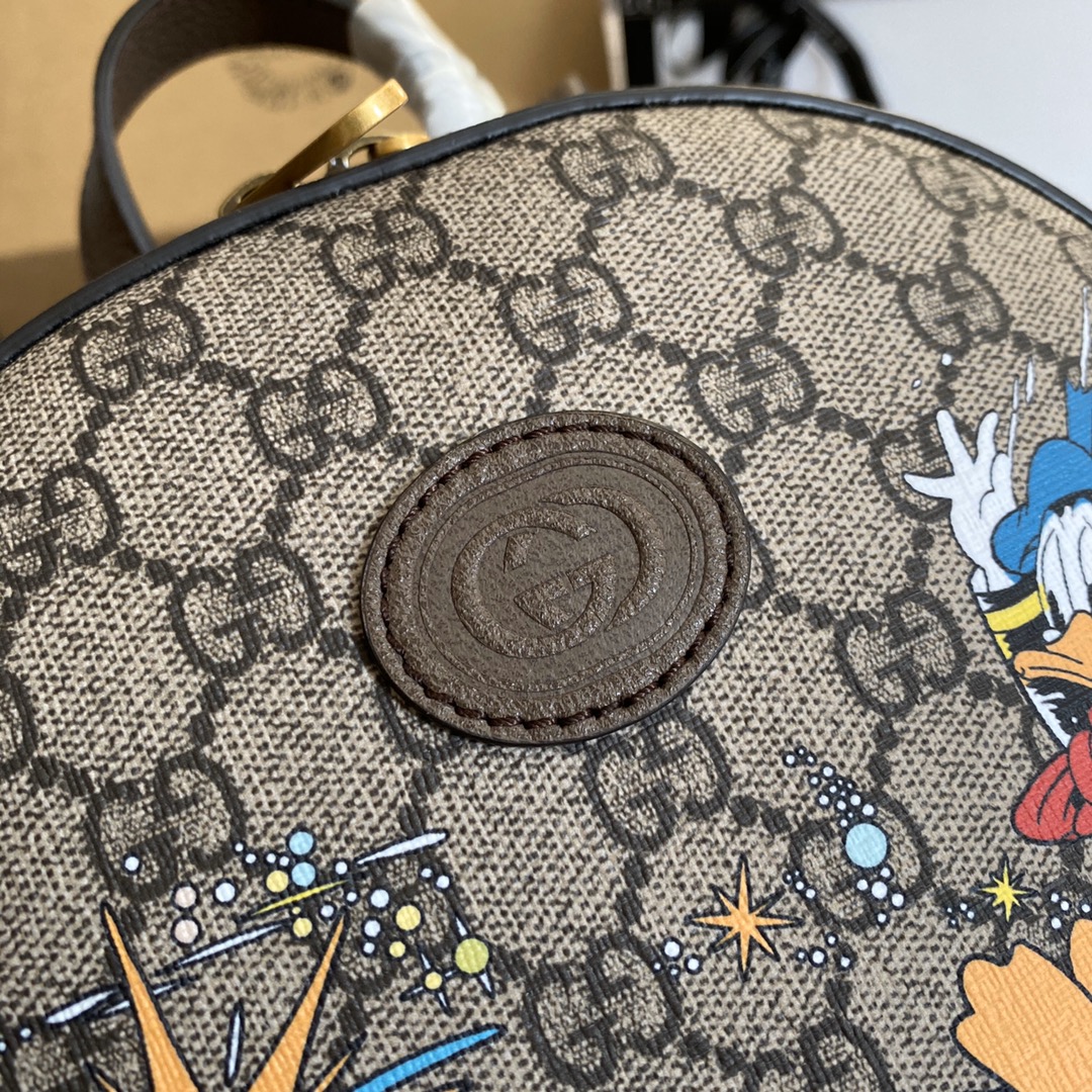 Gucci Mens/Women Outdoor Backpack Bags Rucksack 29*22*15cm