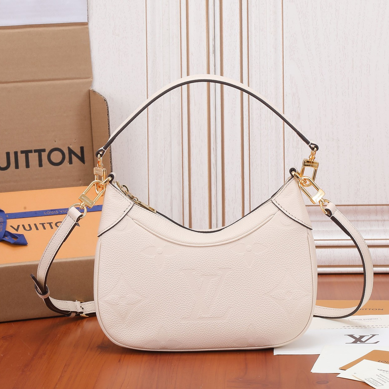 Louis Vuitton M46099 Bagatelle Women Shoulder Bags Size 22*14*9cm