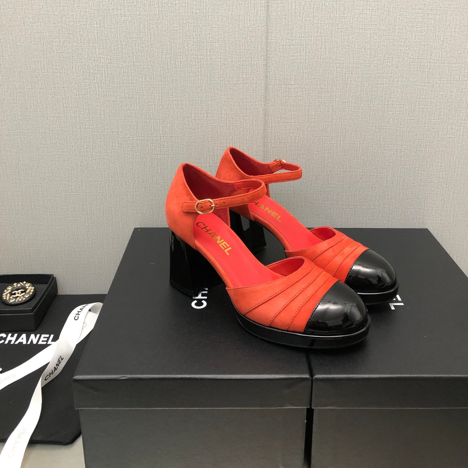 Chanel Open Pumps Size 35-41 3-Color