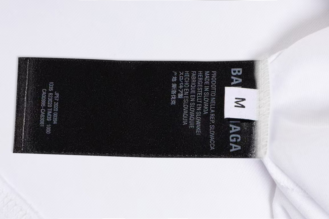 Balenciaga Unisex Cotton T Shirt Size S-XL