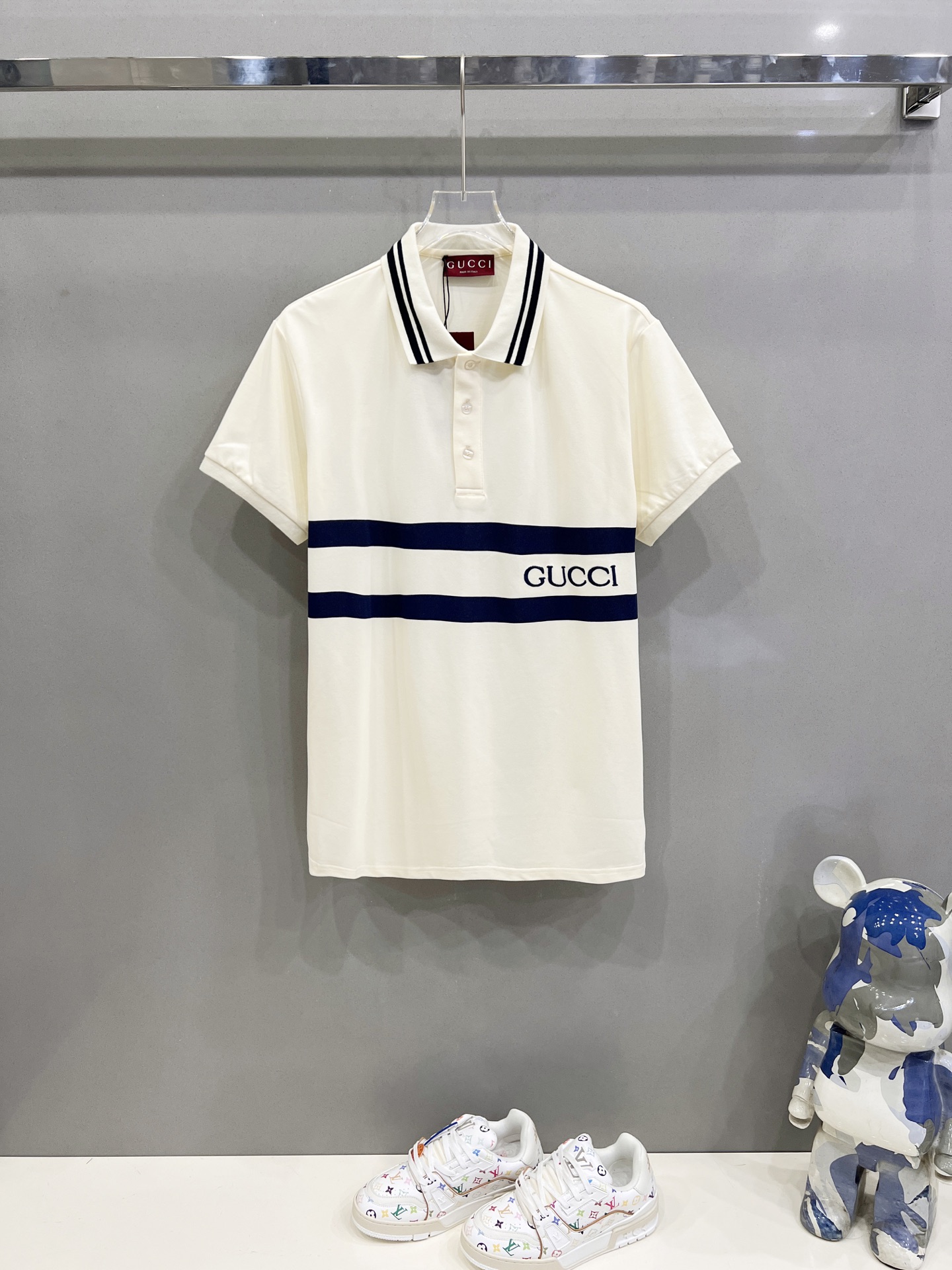 Gucci Unisex Polo Shirt M-XXXL