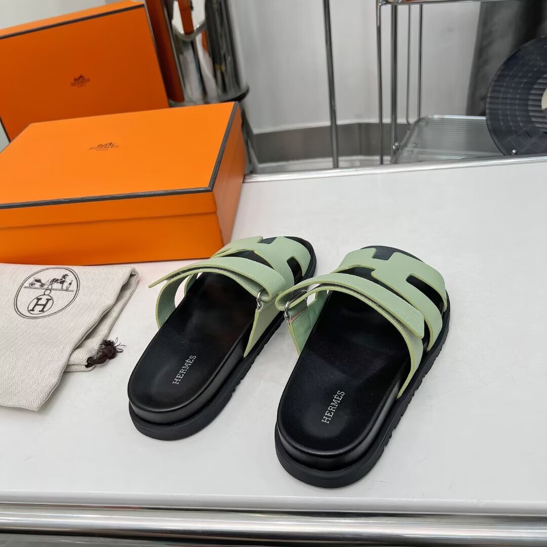 Hermes chypre Slippers Size 36-45