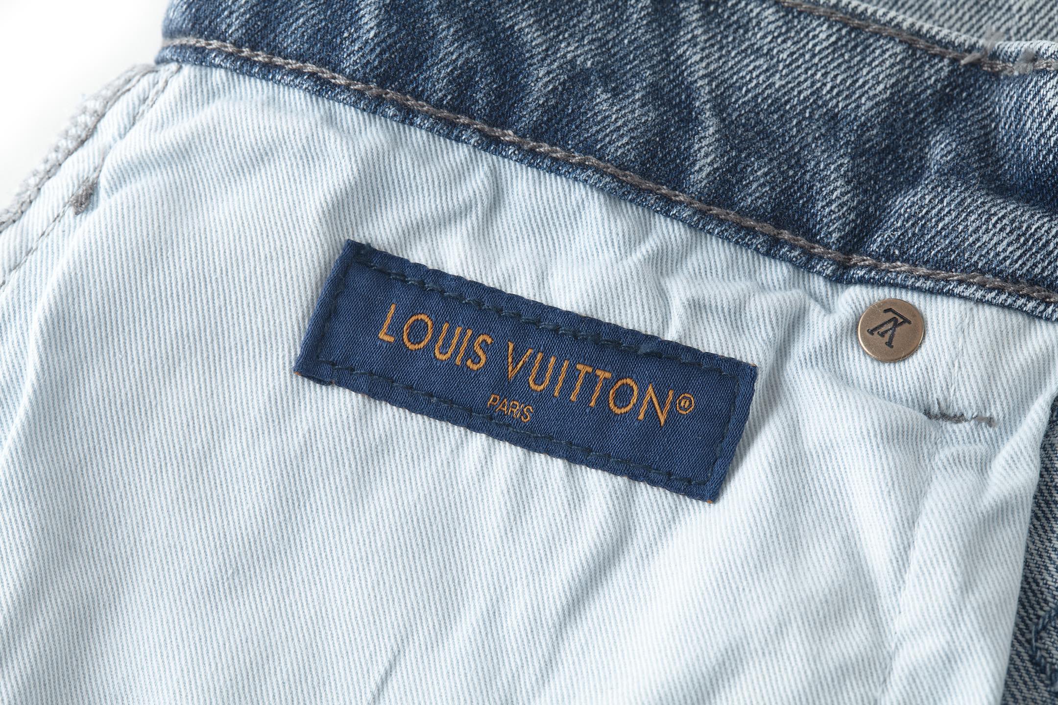 Louis Vuitton X Nigo Unisex Jeans Size S-XL