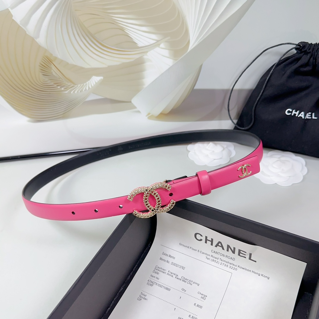Chanel Women Belt Width 2cm