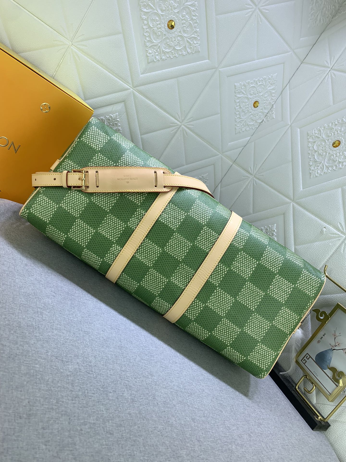 Louis Vuitton Damier Golf keep all bandou lier 50 Travel Bags Size 50*29*23cm