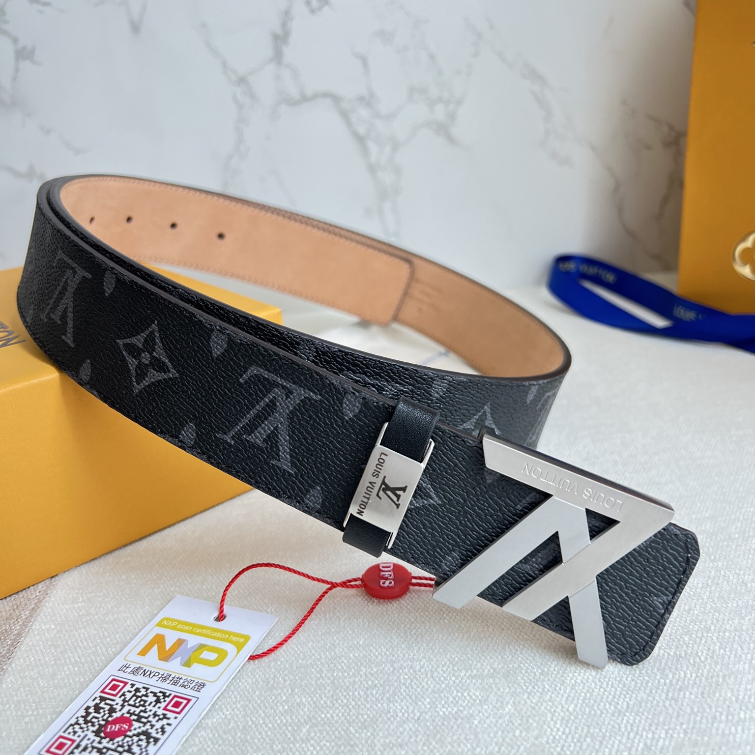Louis Vuitton Mens Belt Width 3.8cm