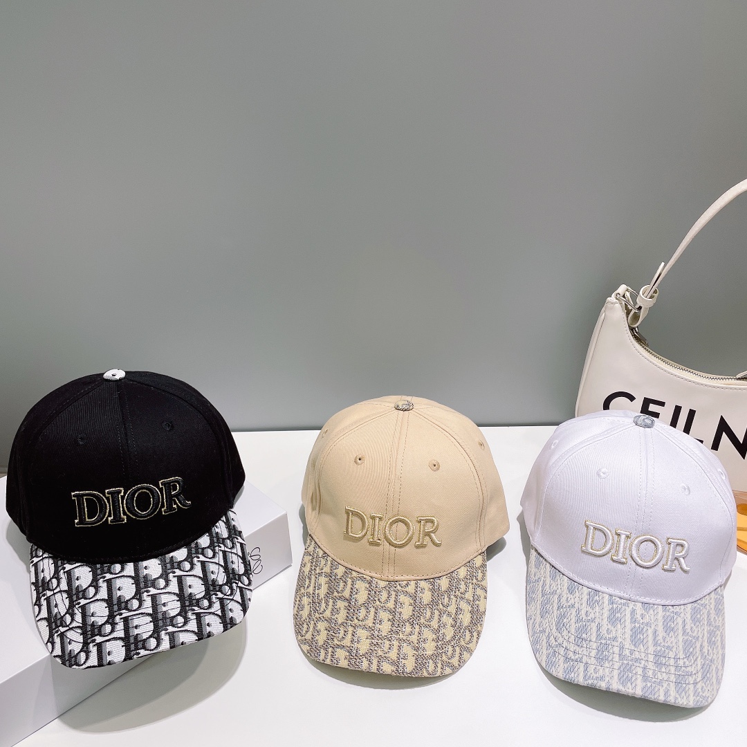 Dior Baseball Cap 3-Color