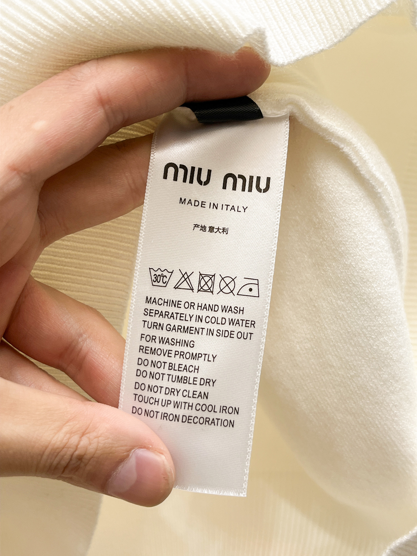 MiuMiu Unisex Sweatshirt Size M-XXXL