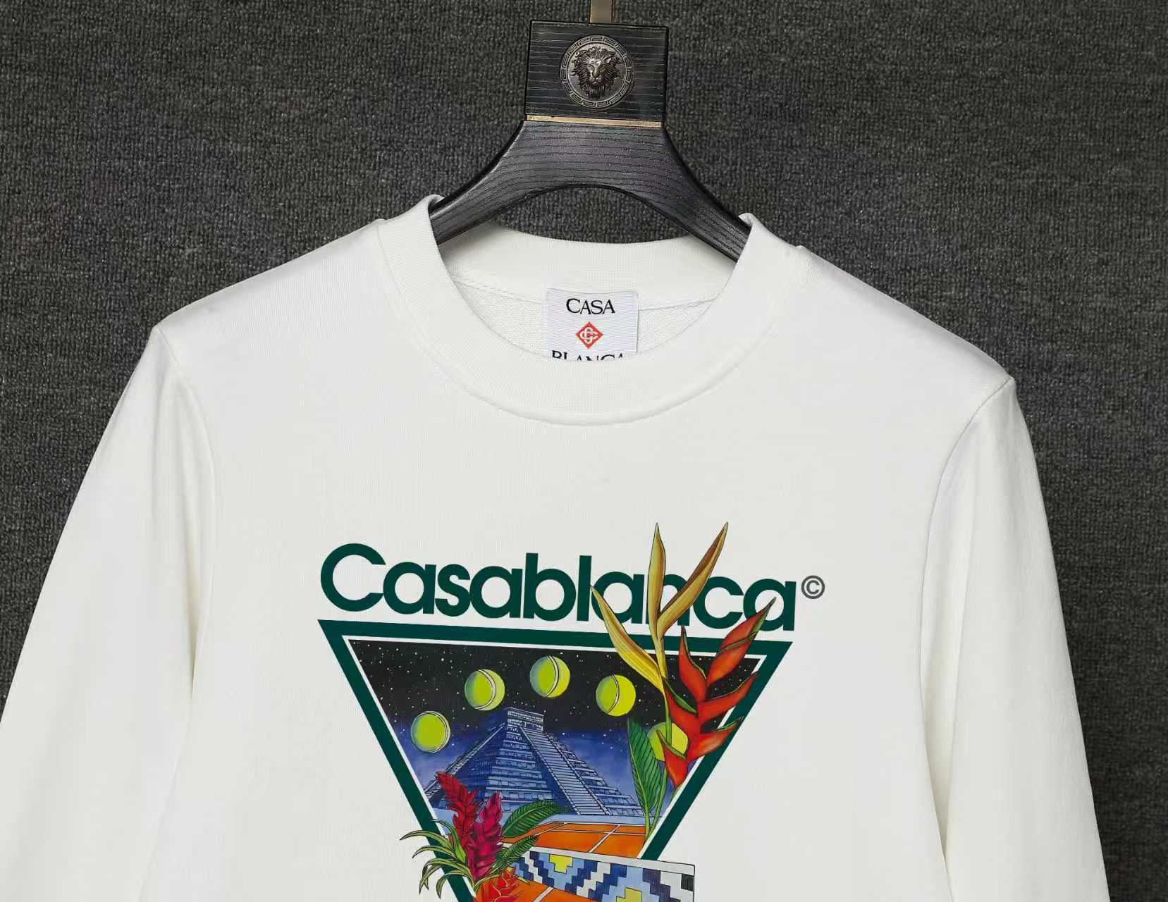 Casablanca Unisex Sweatshirt Size S-XL
