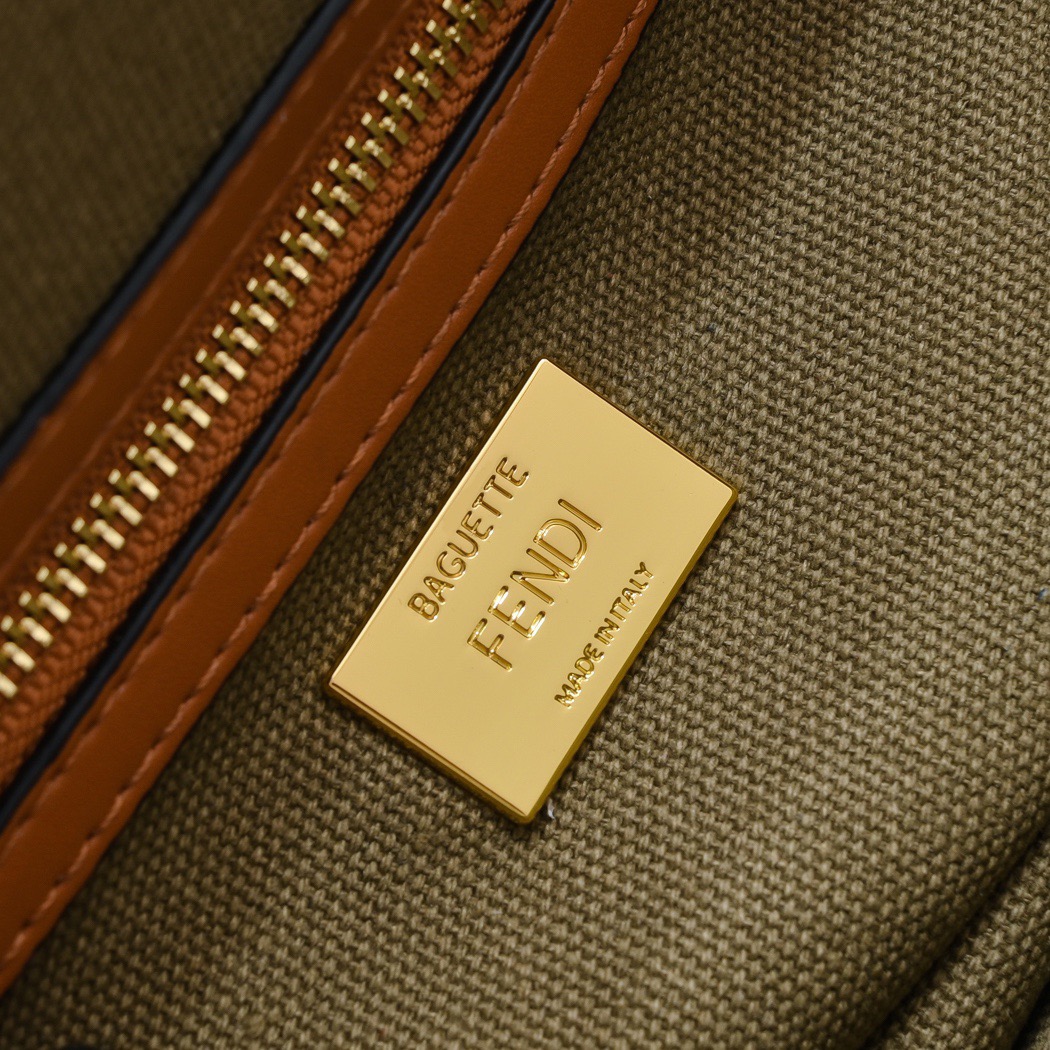 Fendi Baguette FF Women Shoulder Bags 27*6*14cm