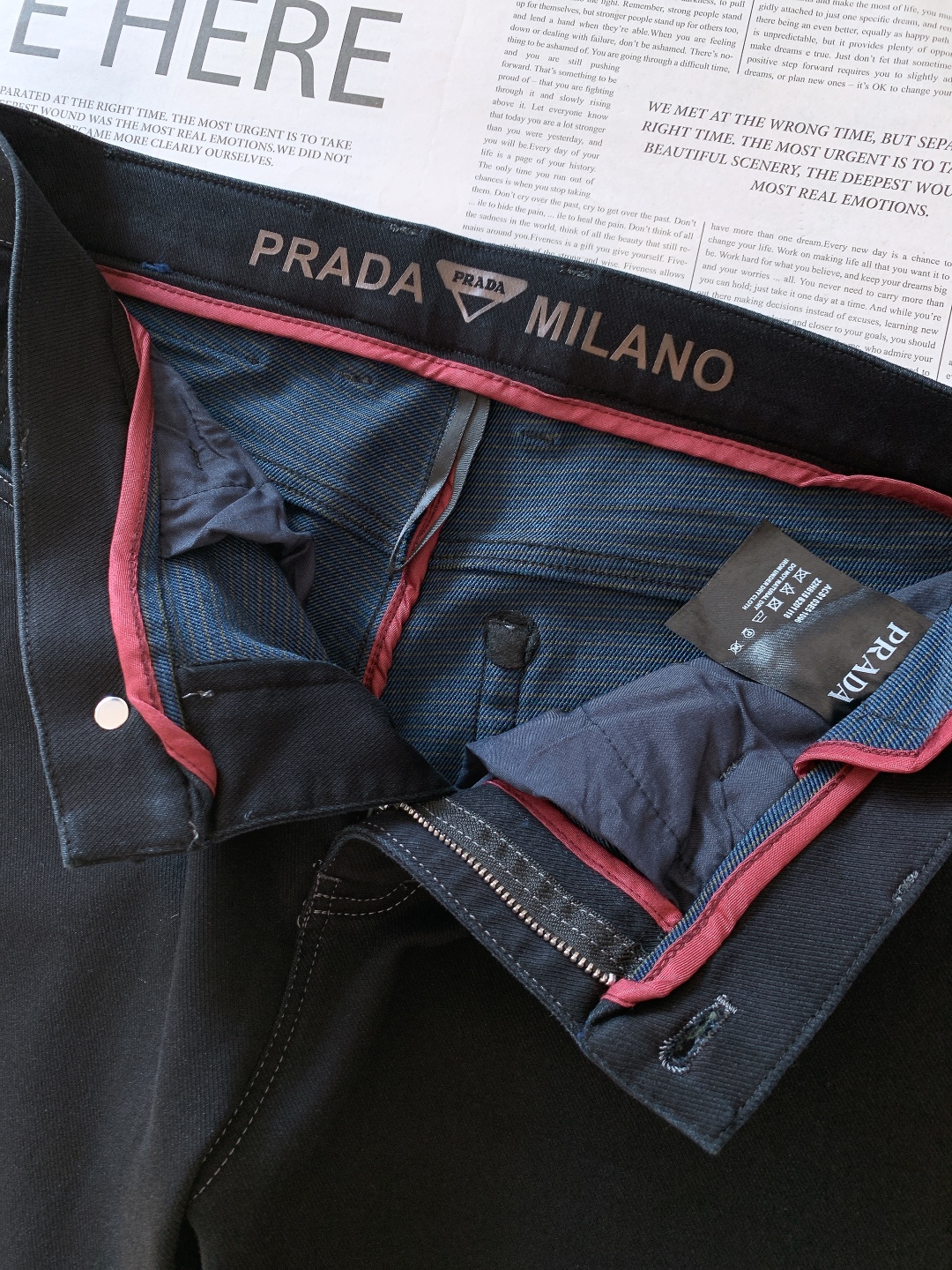 Prada Jeans Men Size 29-40