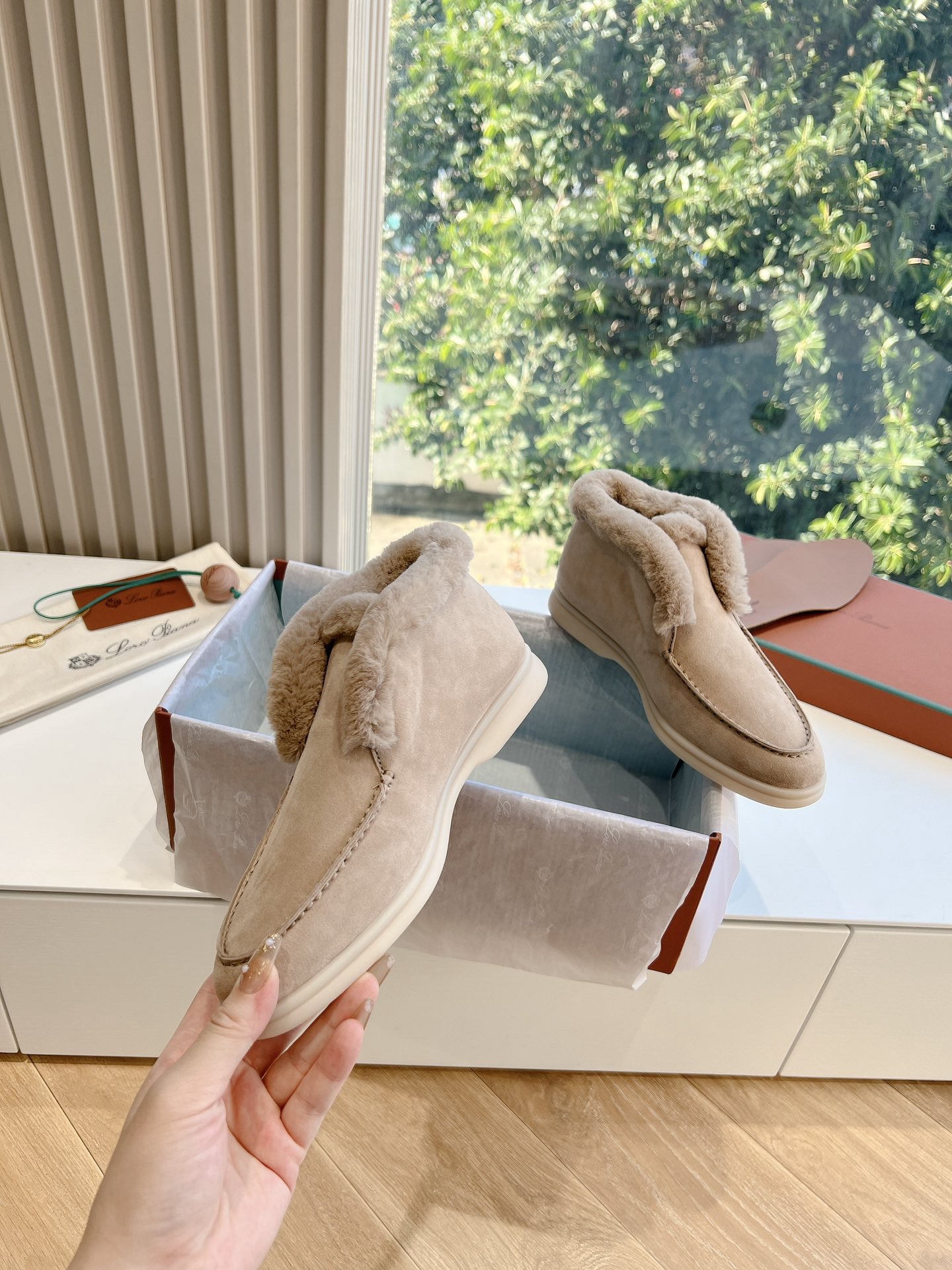 Loro Piana Unisex Loafers Size 36-46