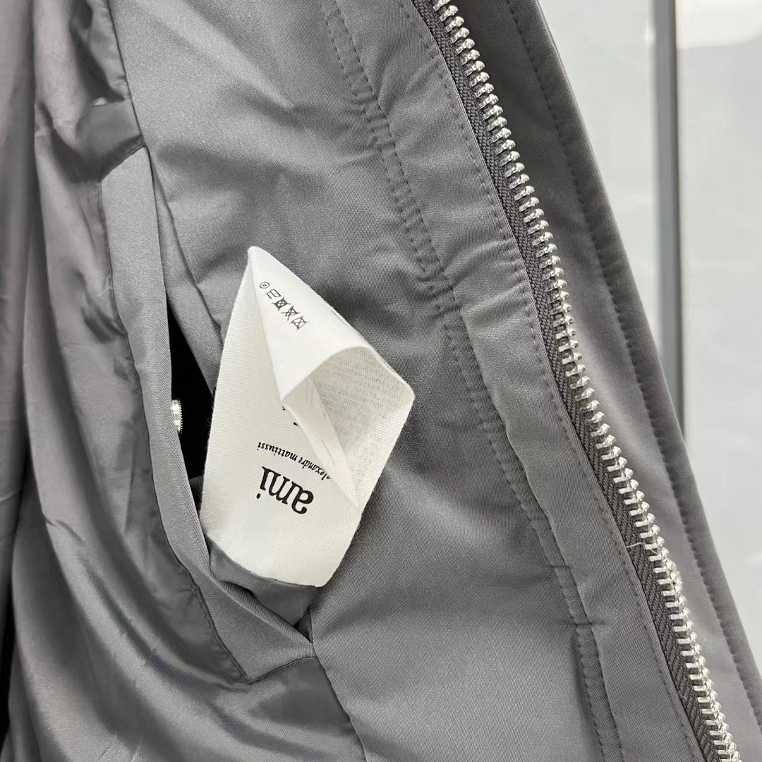 Ami 25ss Unisex Down Jacket Size XS-XXL