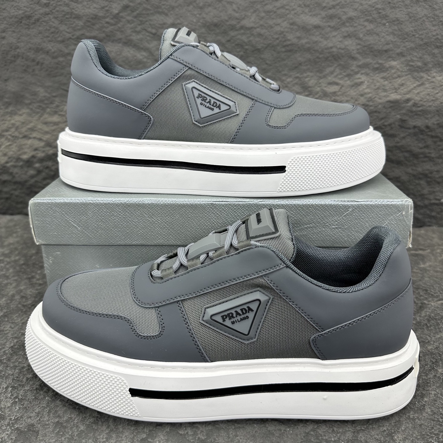Prada 25ss Macro Re-Nylon Sneaker Size 39-46