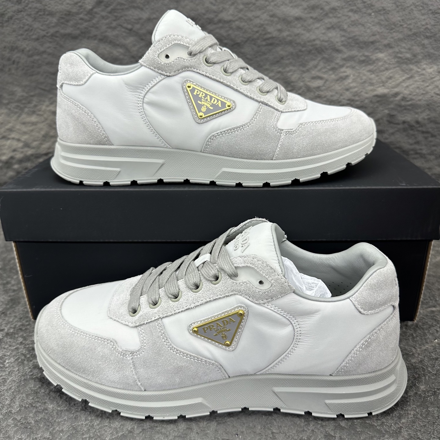 Prada 25ss Macro Re-Nylon Sneaker Size 39-46