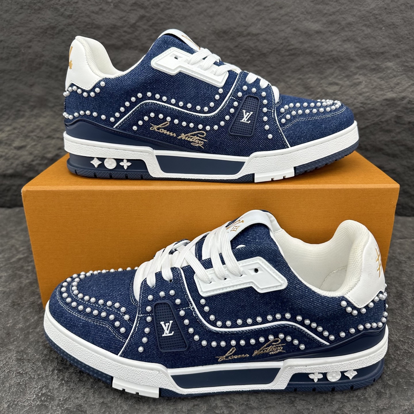 Louis Vuitton LV 1AIOIZ LV CLASSIC Sneaker Size 36-46