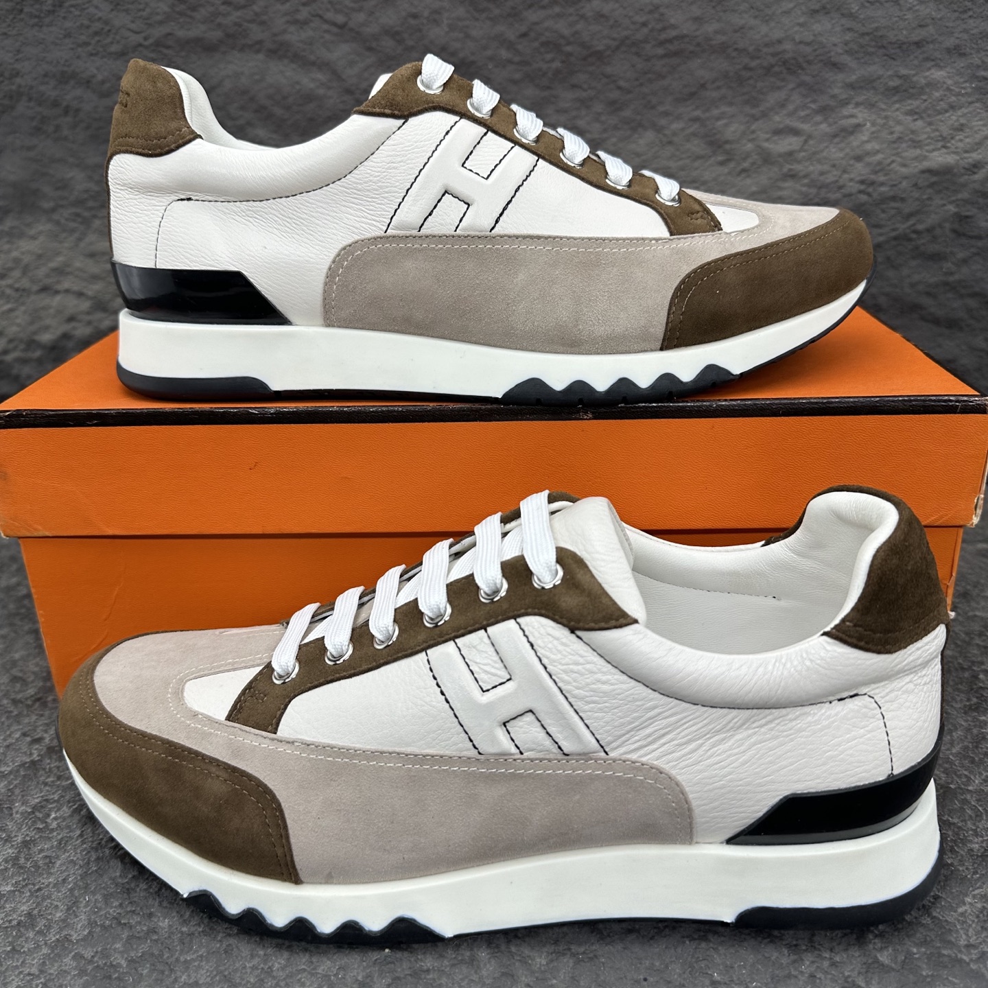 Hermes 25ss Trail Sneaker Size 39-46