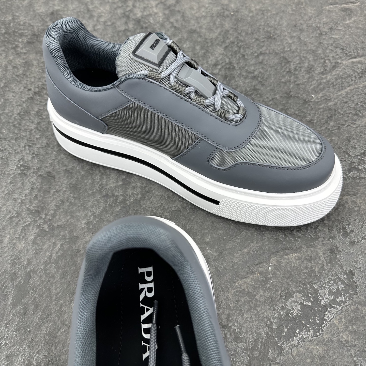 Prada 25ss Macro Re-Nylon Sneaker Size 39-46