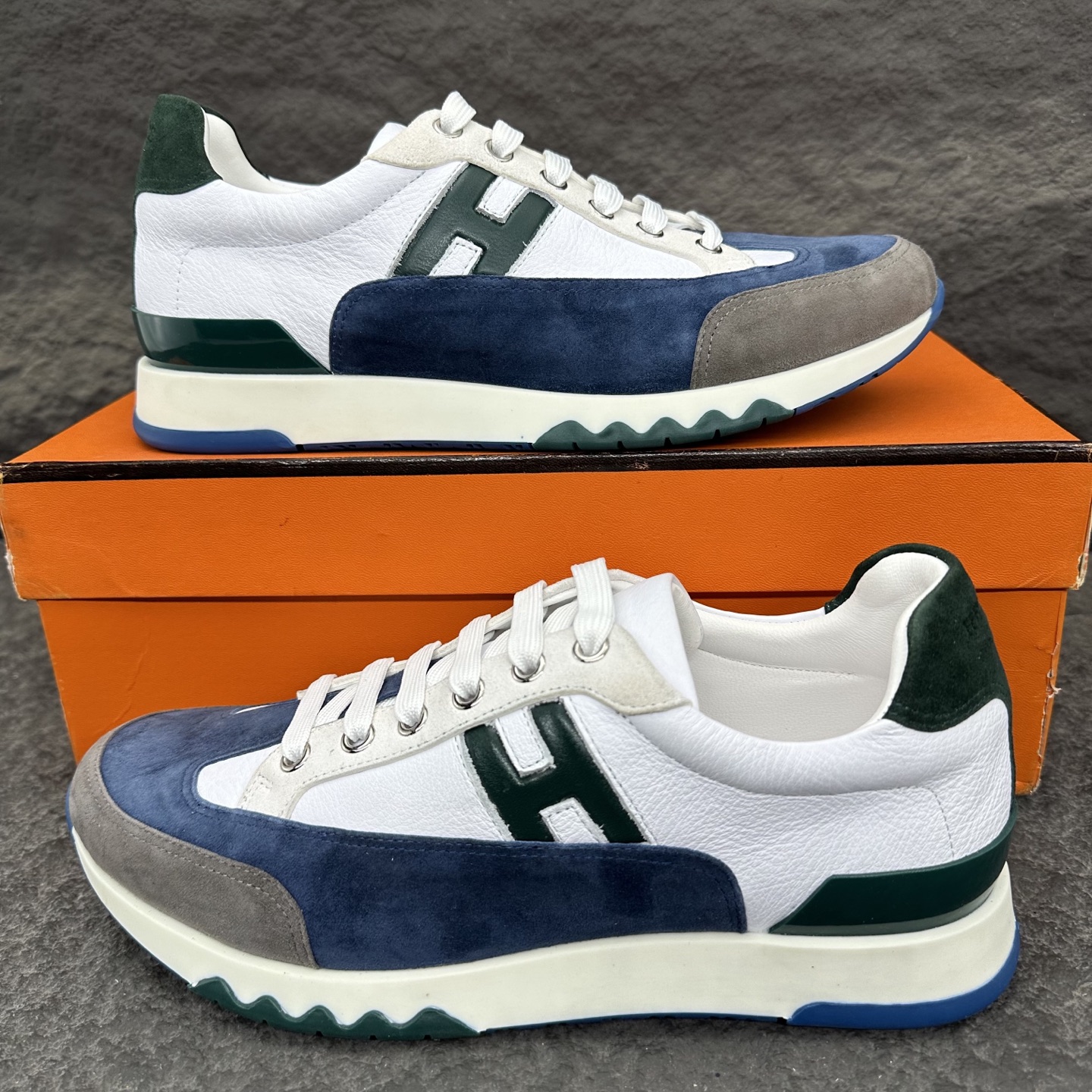 Hermes 25ss Trail Sneaker Size 39-46