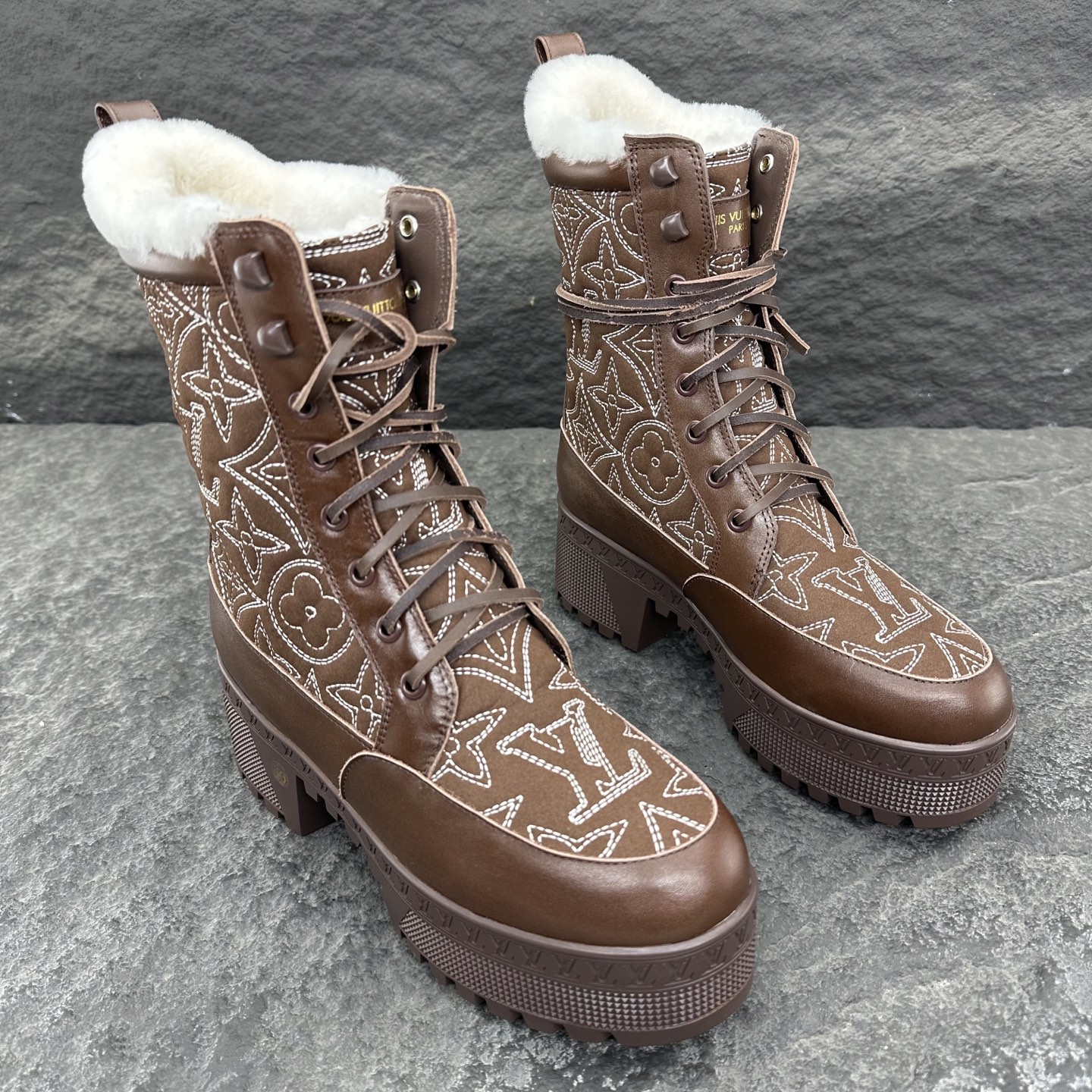 Louis Vuitton 25ss Laureate Boots Women Size 36-41