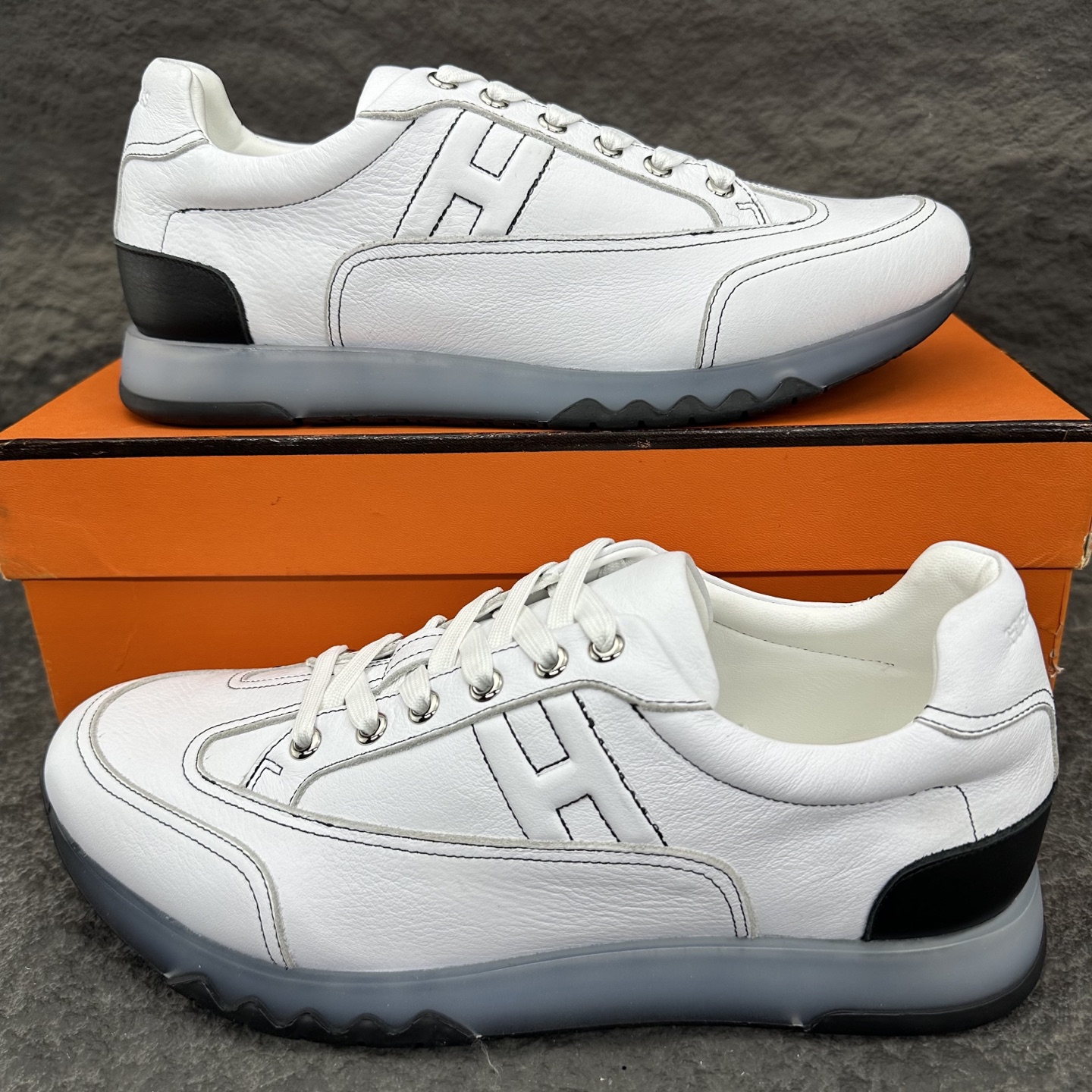 Hermes 25ss Trail Sneaker Size 39-46