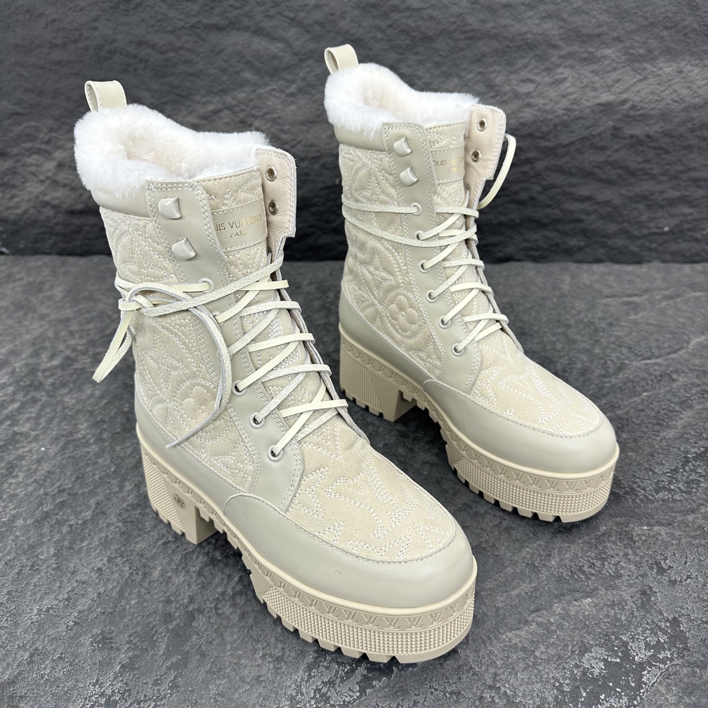 Louis Vuitton 25ss Laureate Boots Women Size 36-41