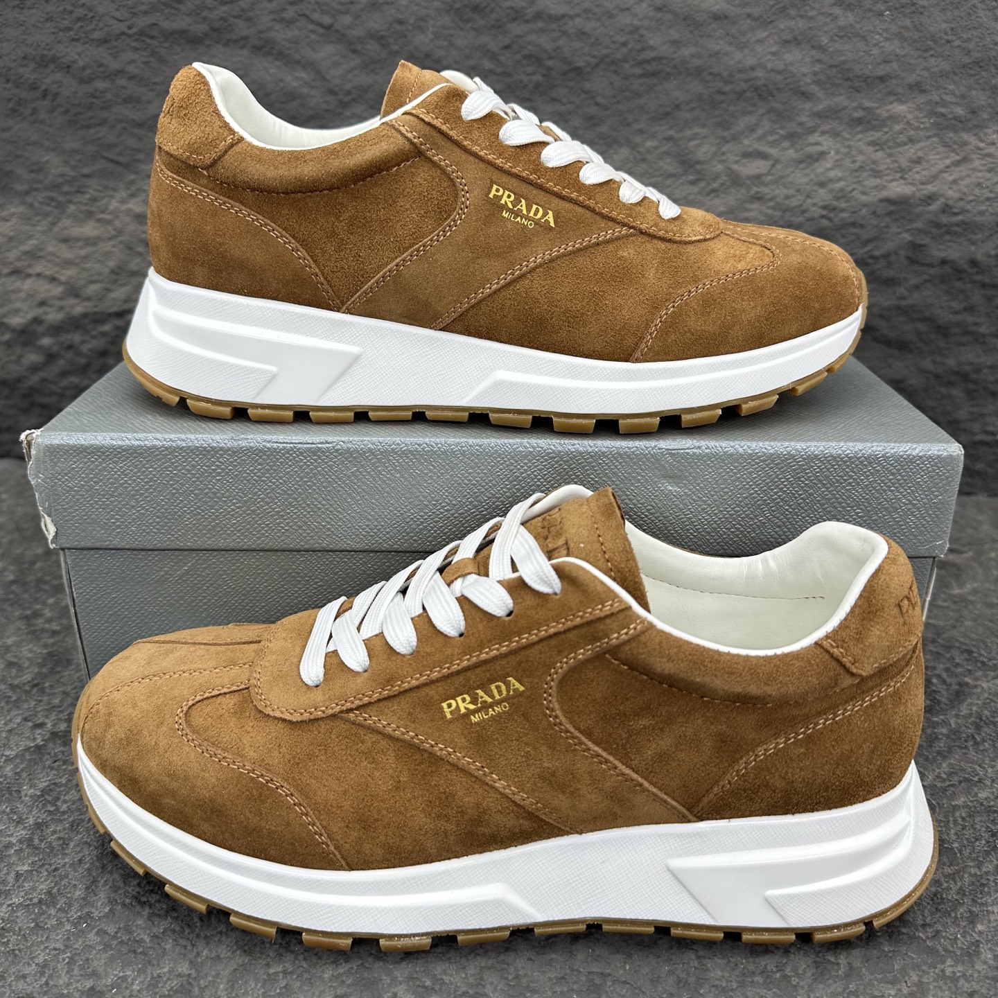 Prada 25ss Macro Re-Nylon Sneaker Size 39-46