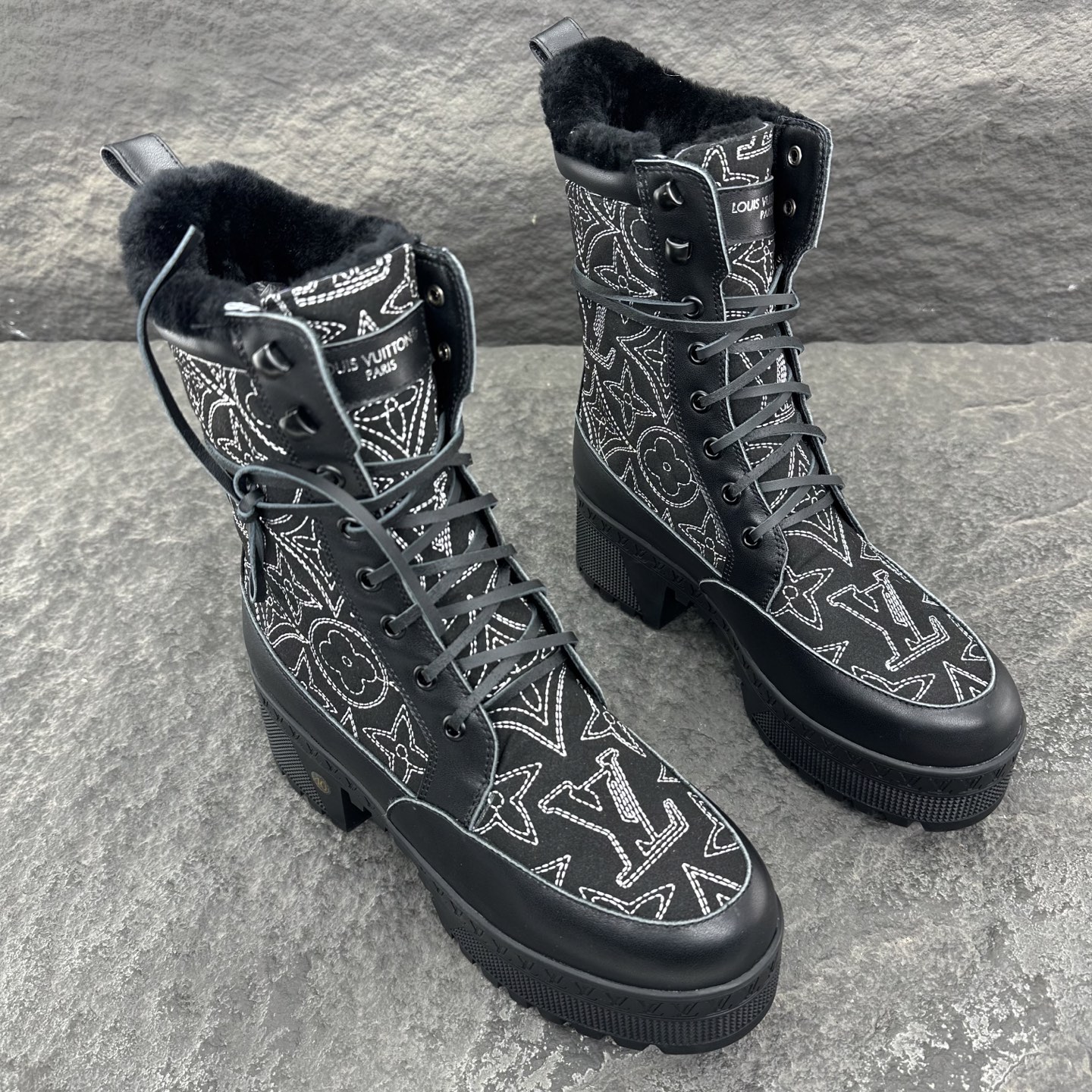 Louis Vuitton 25ss Laureate Boots Women Size 36-41