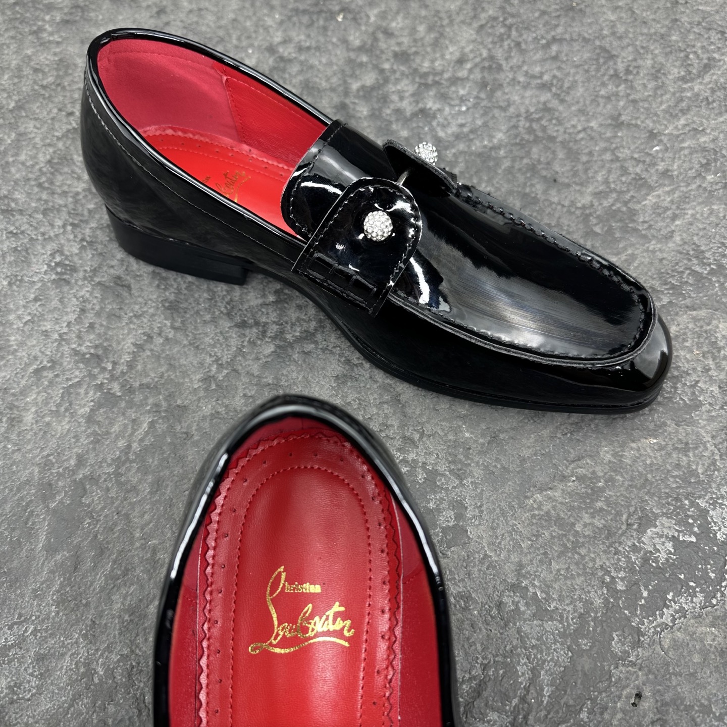 Christian Louboutin CL Moc Dune Loafers Size 39-46