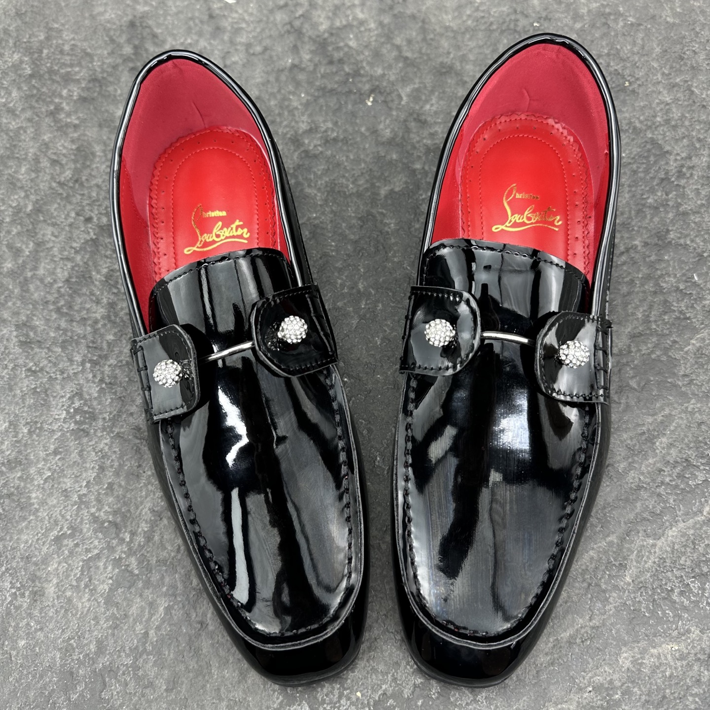 Christian Louboutin CL Moc Dune Loafers Size 39-46