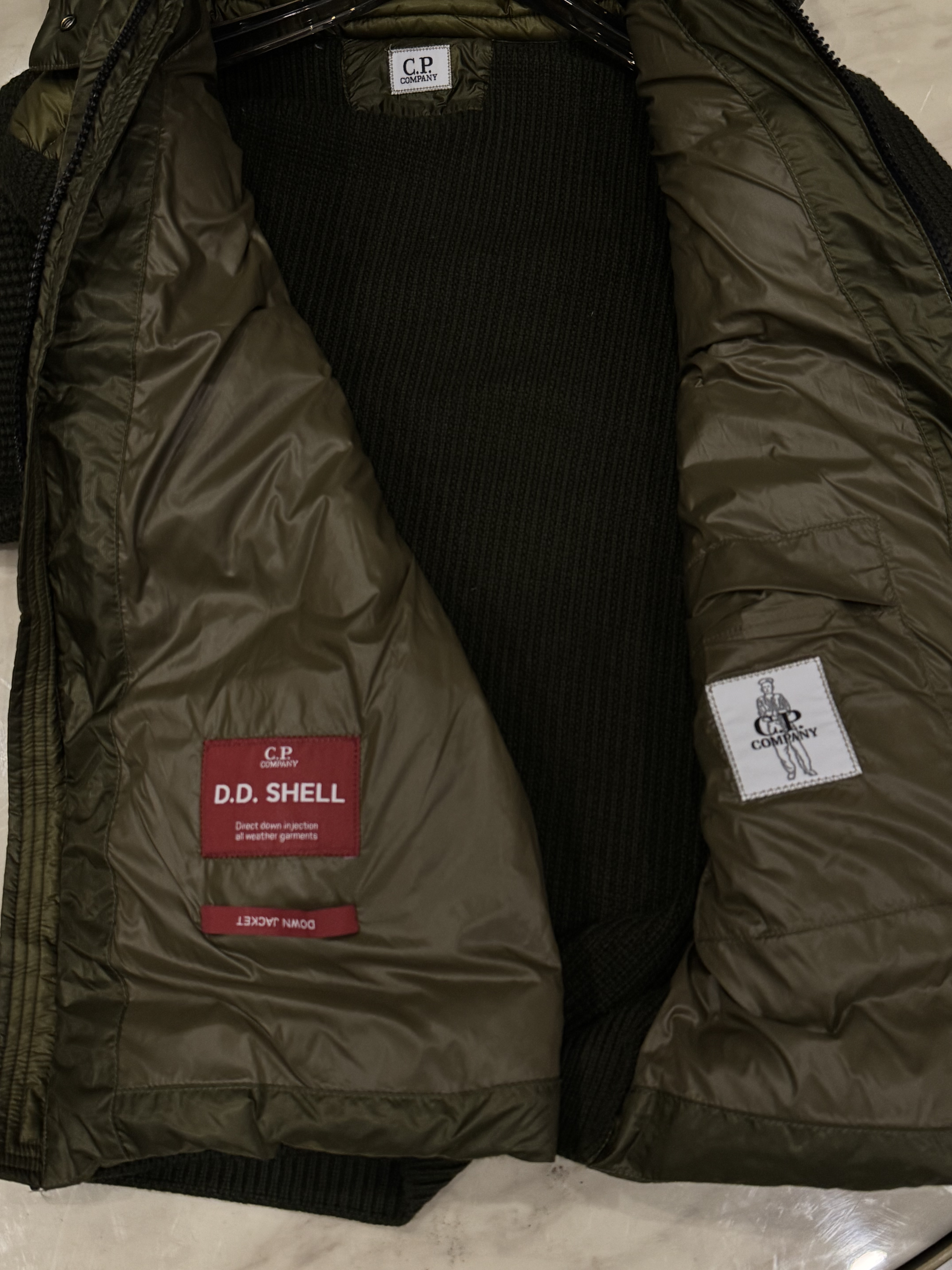 C.P. Company D.D. Shell Hooded Down Jacket Size XS-2XL