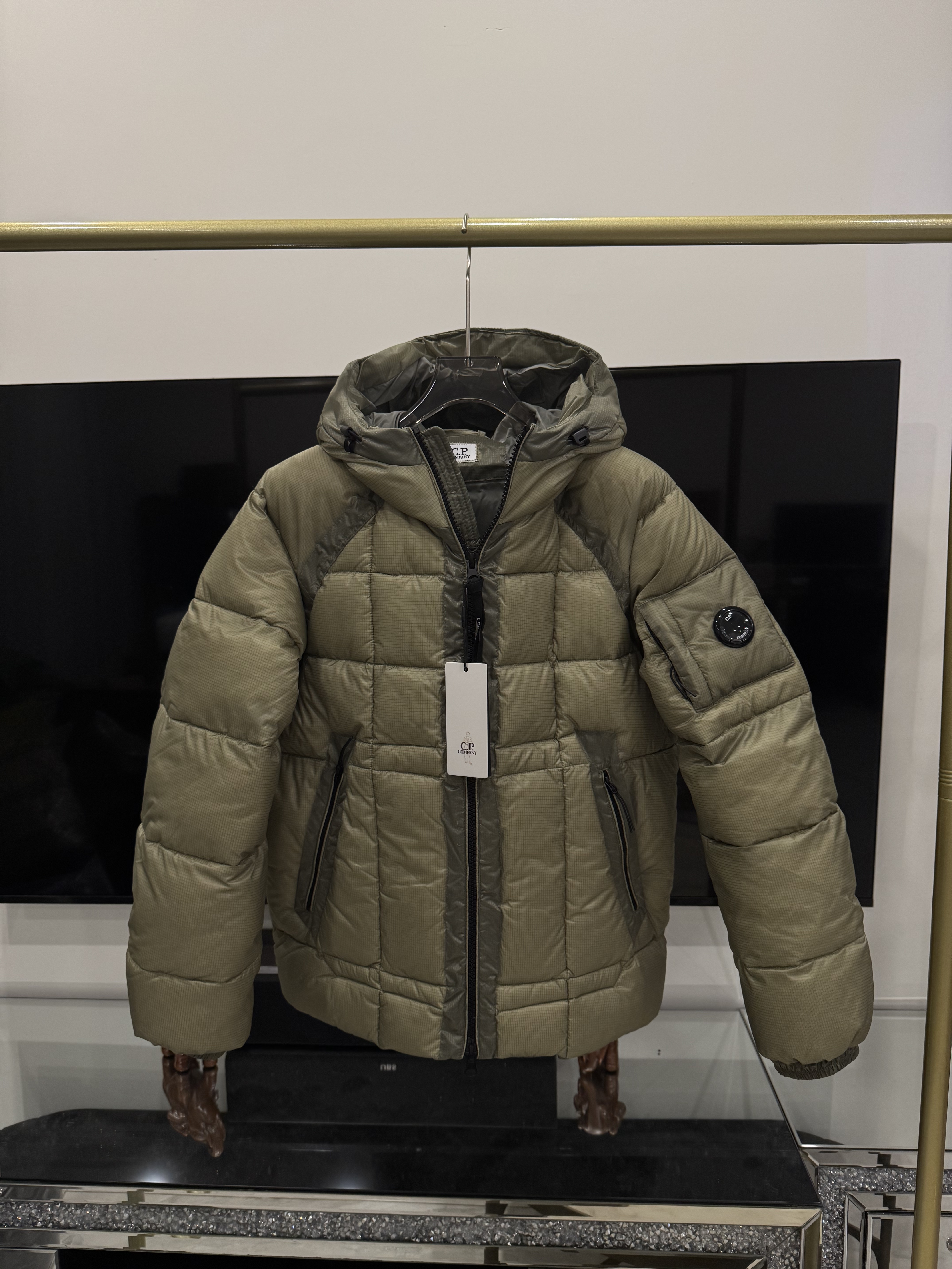 C.P. Company D.D. Shell Hooded Down Jacket Size XS-2XL