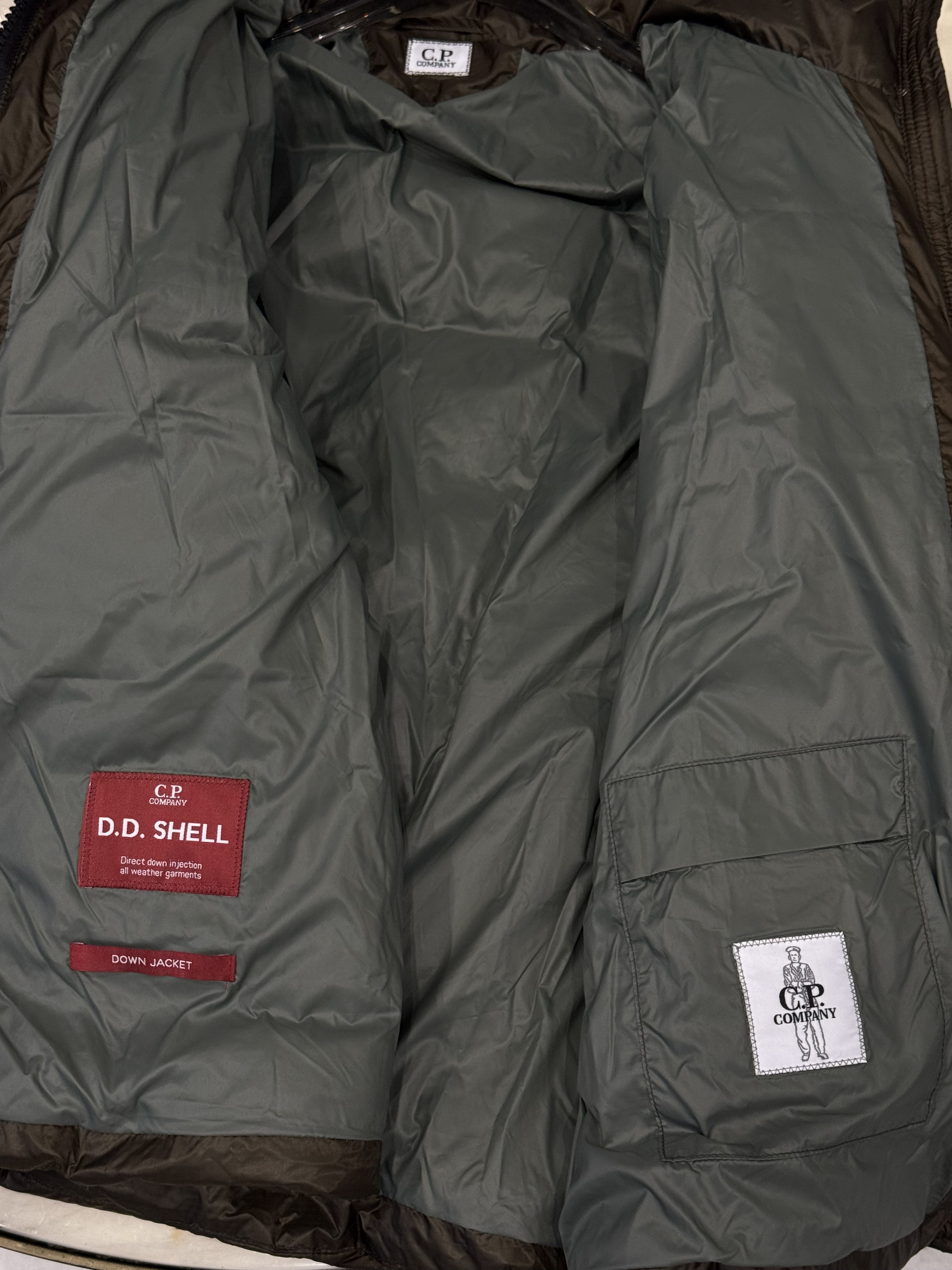 C.P. Company D.D. Shell Hooded Down Jacket Size XS-2XL
