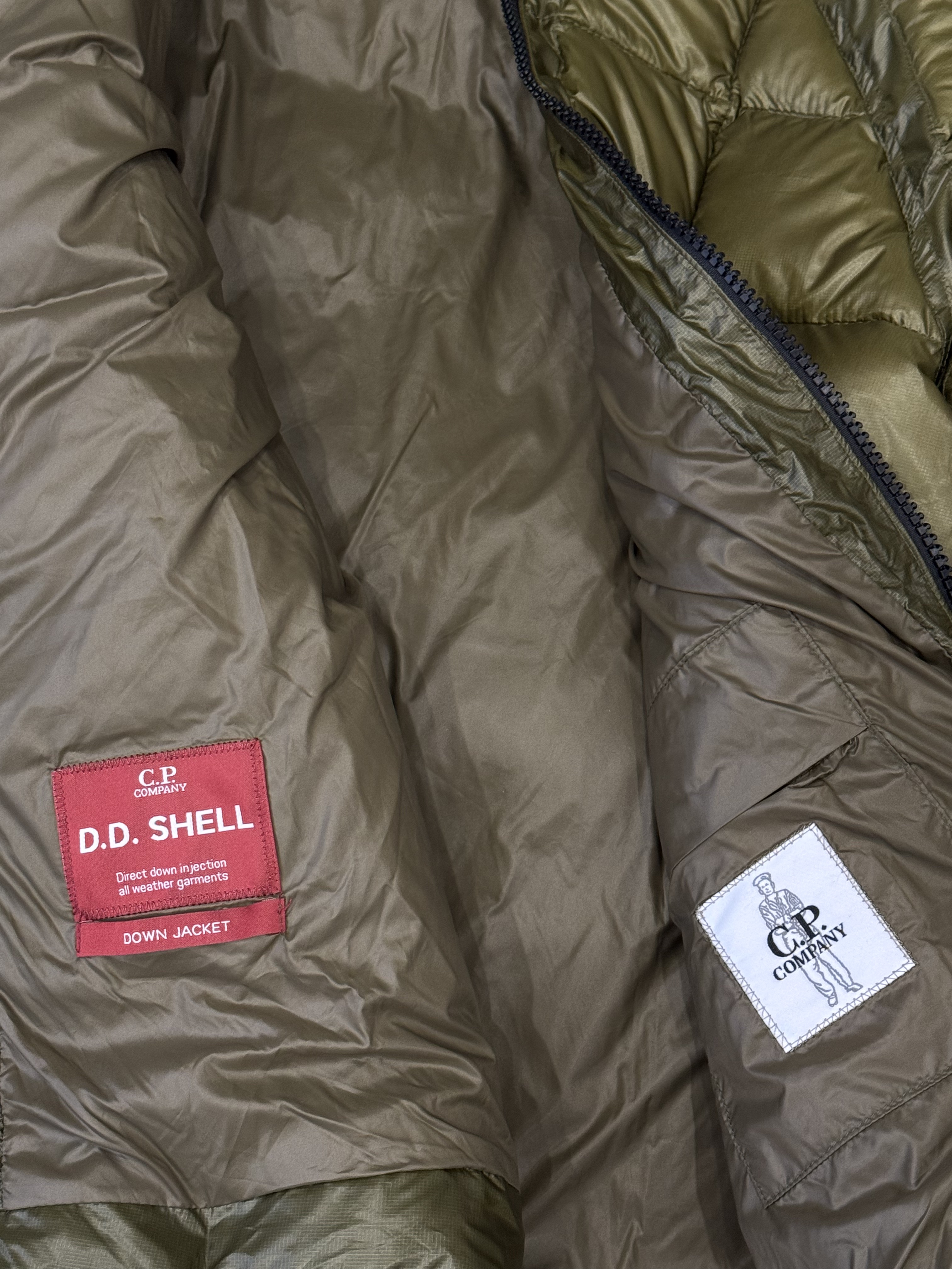 C.P. Company D.D. Shell Hooded Down Jacket Size XS-2XL