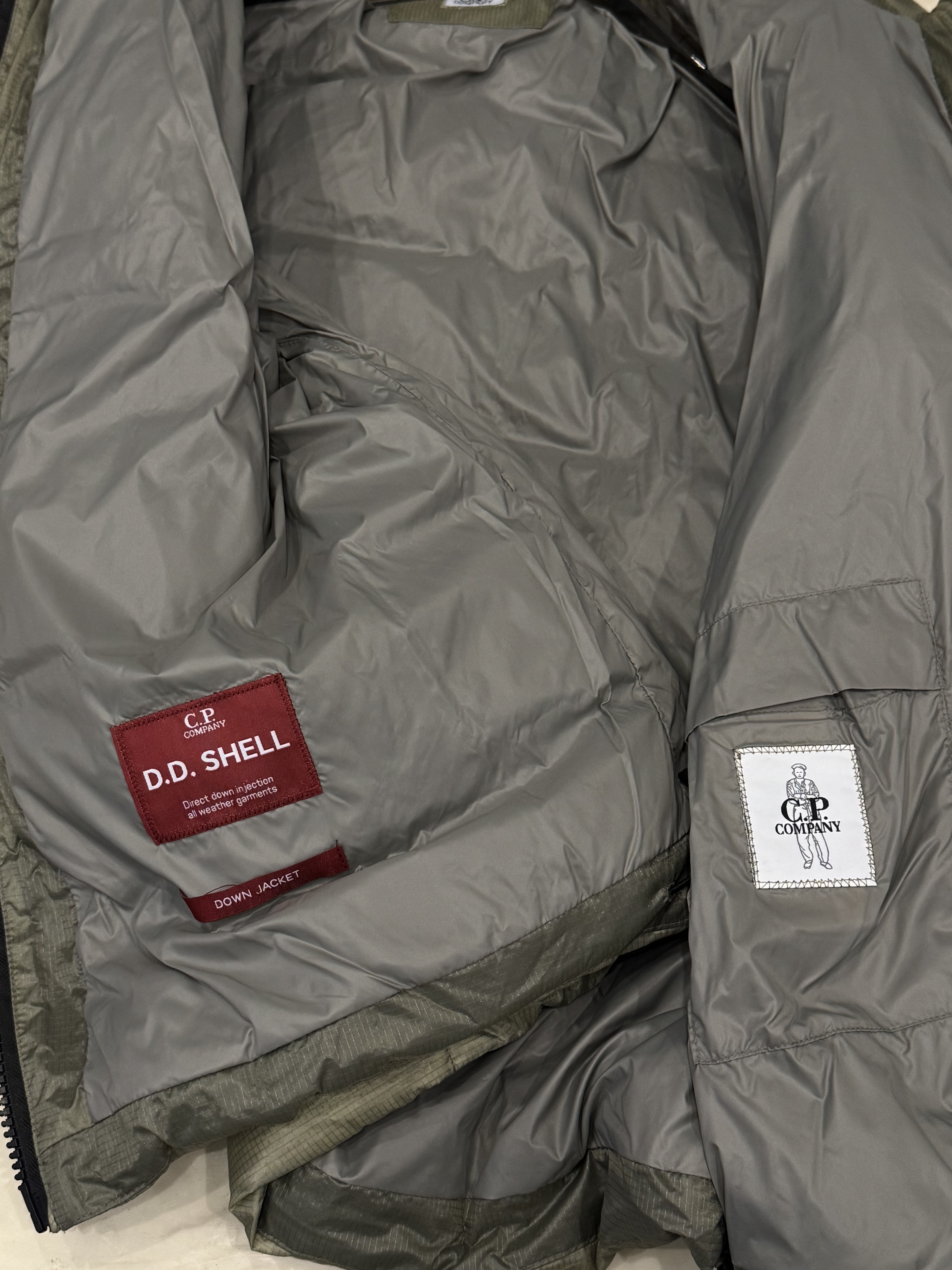 C.P. Company D.D. Shell Hooded Down Jacket Size XS-2XL