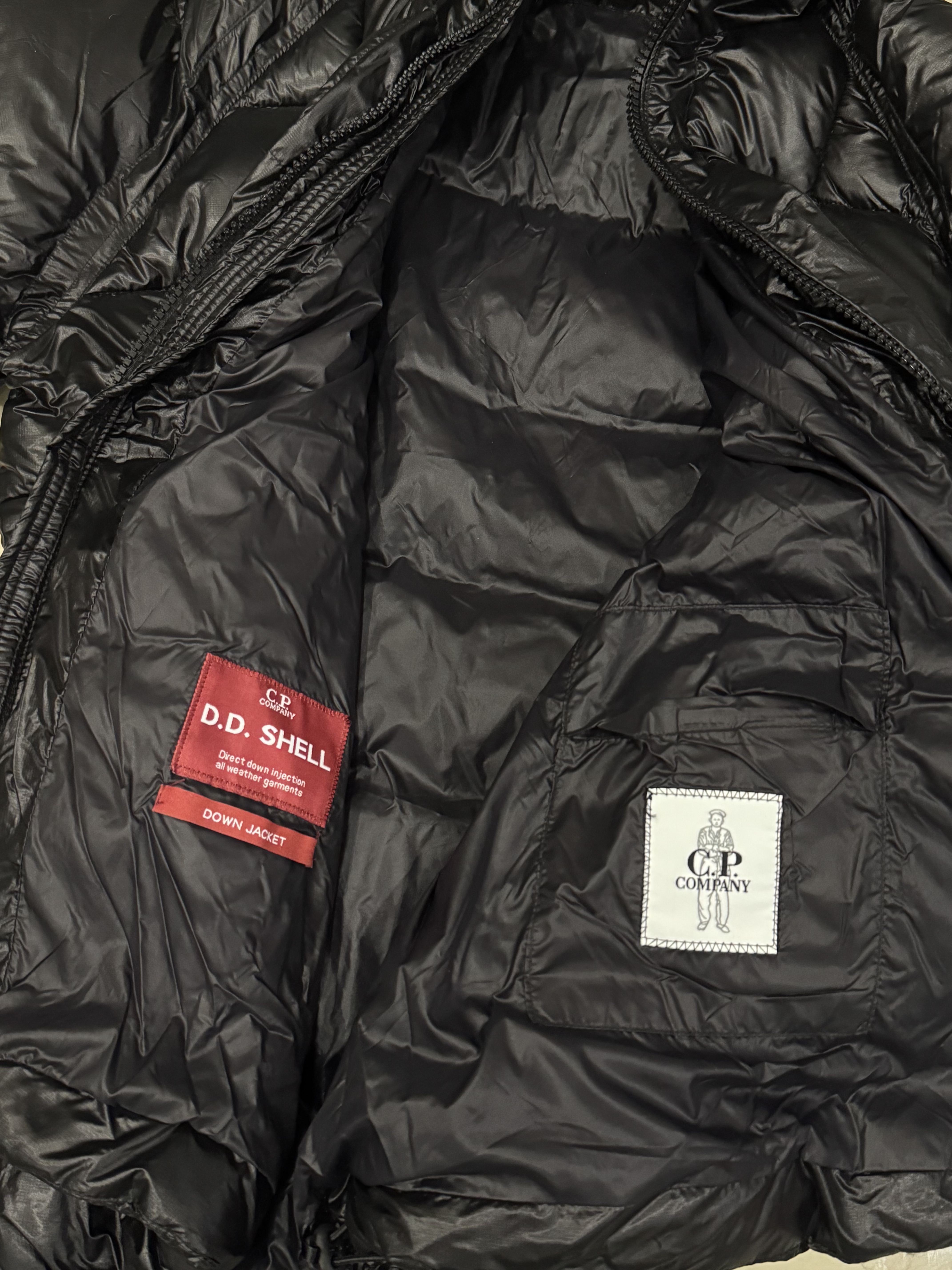 C.P. Company D.D. Shell Hooded Down Jacket Size XS-2XL